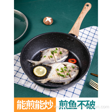 Commercial Aluminum Non Stick Deep Fry Pan